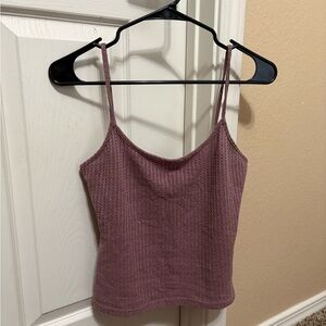 Large crop tank top